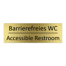 Barrierefreies WC - Accessible Restroom