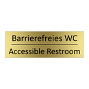 Barrierefreies WC - Accessible Restroom