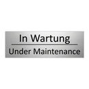 In Wartung - Under Maintenance