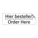 Hier bestellen - Order Here