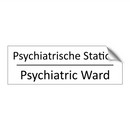 Psychiatrische Station - Psychiatric Ward