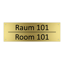 Raum 101 - Room 101