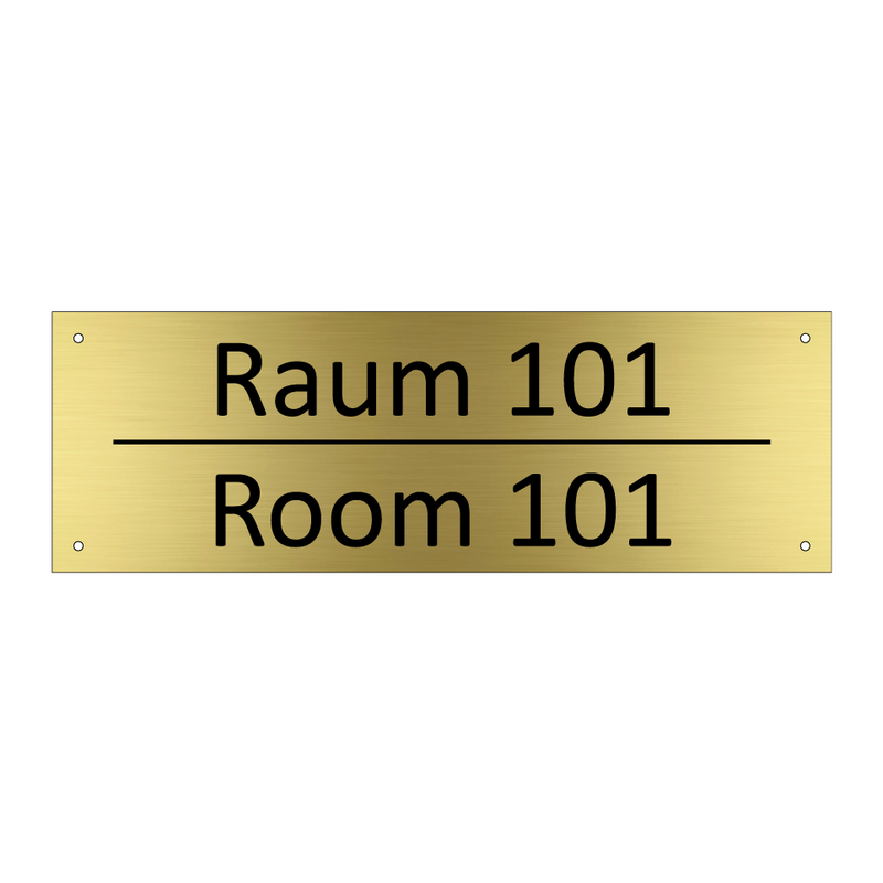 Raum 101 - Room 101