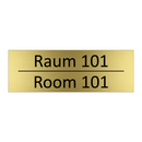 Raum 101 - Room 101