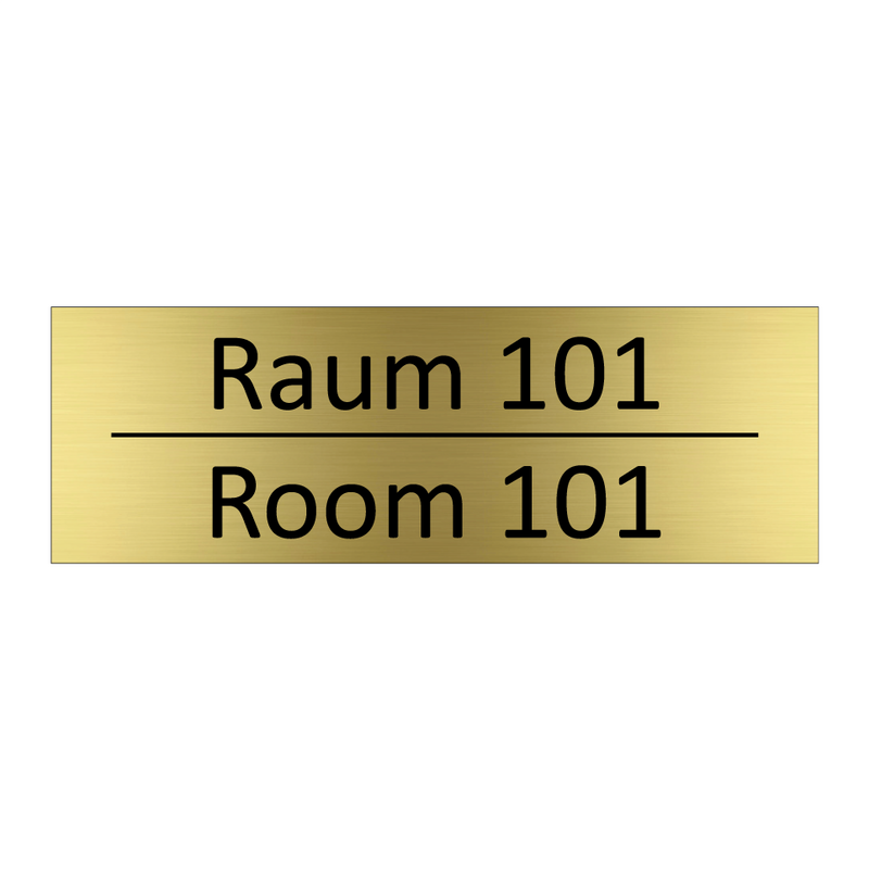 Raum 101 - Room 101