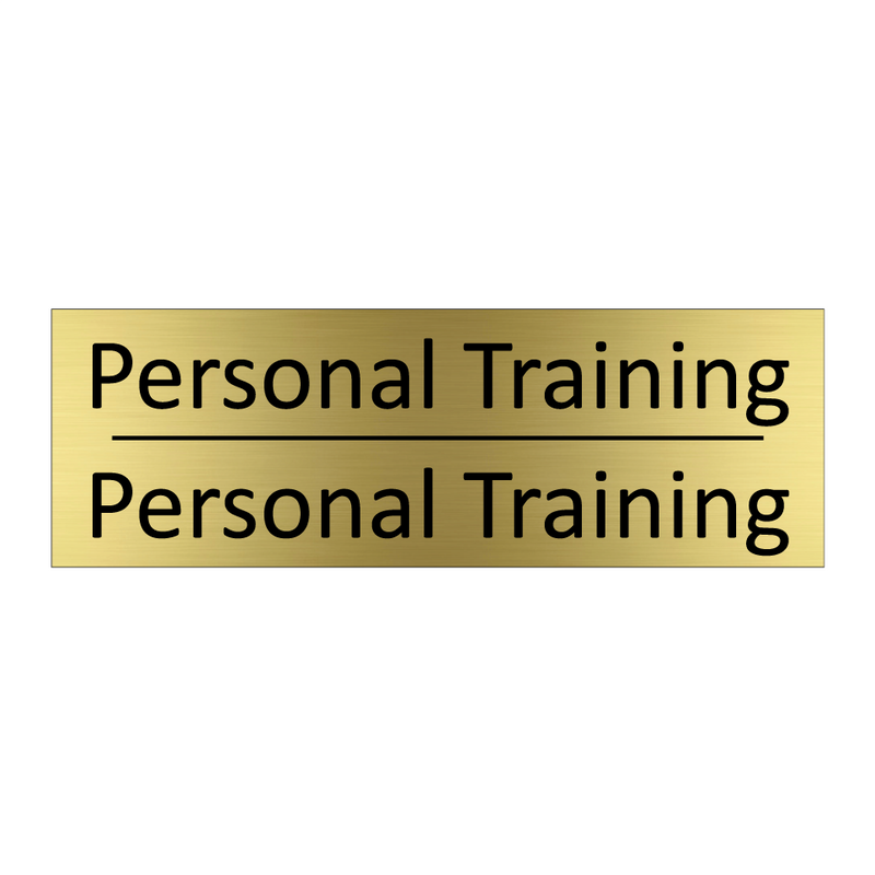 Personal Training - Personal Training