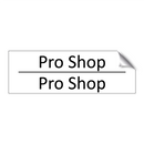 Pro Shop - Pro Shop