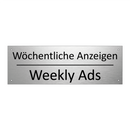 Wöchentliche Anzeigen - Weekly Ads