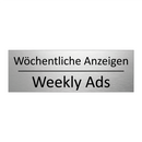 Wöchentliche Anzeigen - Weekly Ads