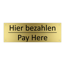 Hier bezahlen - Pay Here