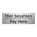 Hier bezahlen - Pay Here