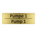Pumpe 1 - Pump 1