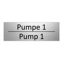 Pumpe 1 - Pump 1