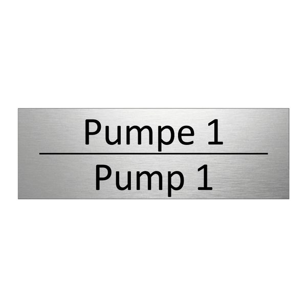 Pumpe 1 - Pump 1