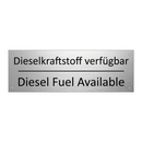 Dieselkraftstoff verfügbar - Diesel Fuel Available