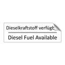 Dieselkraftstoff verfügbar - Diesel Fuel Available