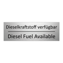 Dieselkraftstoff verfügbar - Diesel Fuel Available