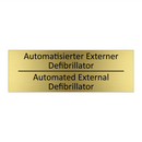 Automatisierter Externer Defibrillator /.../ - Automated External Defibrillator /.../