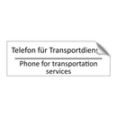 Telefon für Transportdienste - Phone for transportation services /.../