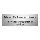 Telefon für Transportdienste - Phone for transportation services /.../