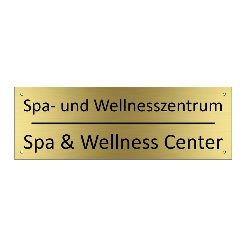 Spa- und Wellnesszentrum - Spa & Wellness Center