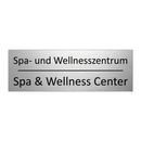 Spa- und Wellnesszentrum - Spa & Wellness Center
