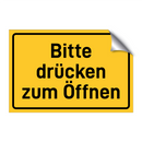 Bitte drücken zum Öffnen & Bitte drücken zum Öffnen & Bitte drücken zum Öffnen
