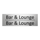 Bar & Lounge - Bar & Lounge