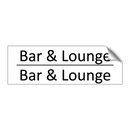 Bar & Lounge - Bar & Lounge