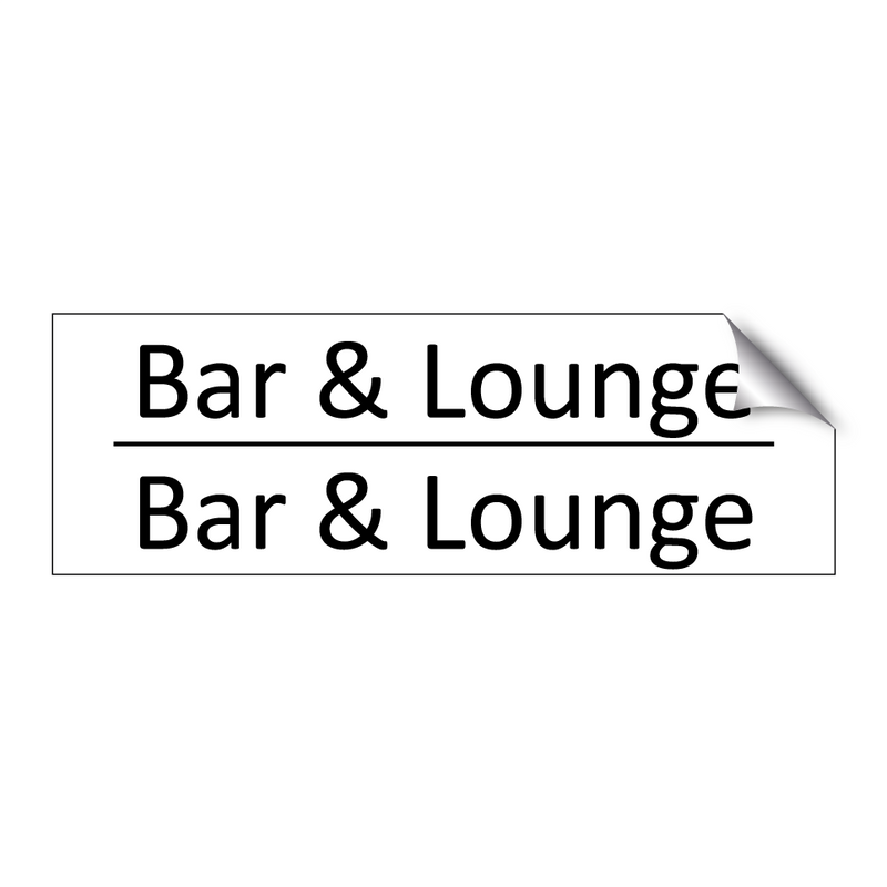 Bar & Lounge - Bar & Lounge