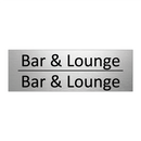 Bar & Lounge - Bar & Lounge