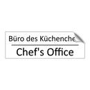 Büro des Küchenchefs - Chef's Office
