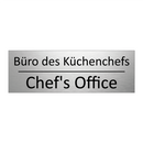 Büro des Küchenchefs - Chef's Office