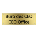 Büro des CEO - CEO Office