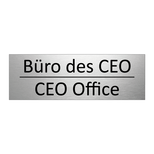 Büro des CEO - CEO Office