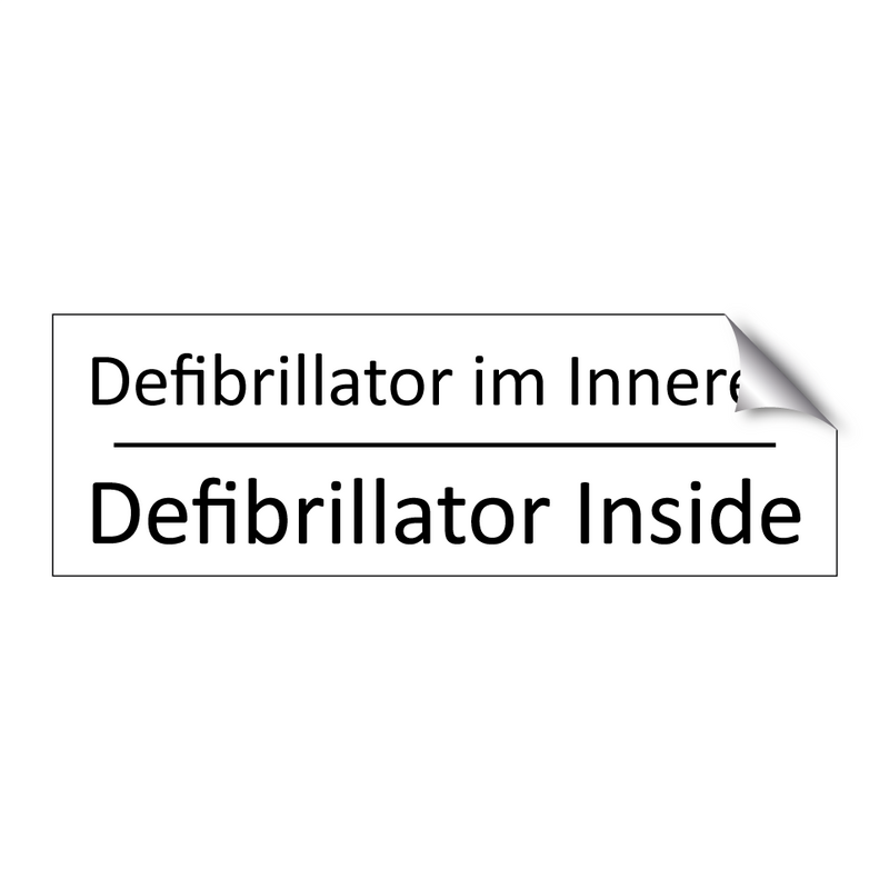 Defibrillator im Inneren - Defibrillator Inside