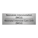 Neonatale Intensivstation (NICU) /.../ - Neonatal Intensive Care Unit (NICU) /.../