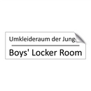 Umkleideraum der Jungen - Boys' Locker Room