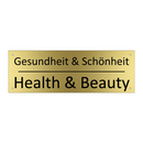 Gesundheit & Schönheit - Health & Beauty
