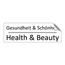 Gesundheit & Schönheit - Health & Beauty