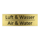 Luft & Wasser - Air & Water