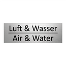 Luft & Wasser - Air & Water