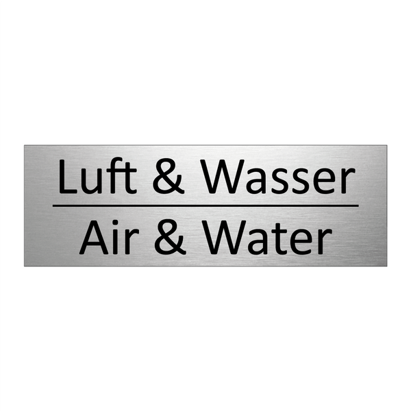 Luft & Wasser - Air & Water