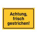 Achtung, frisch gestrichen! & Achtung, frisch gestrichen! & Achtung, frisch gestrichen!