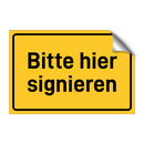 Bitte hier signieren & Bitte hier signieren & Bitte hier signieren & Bitte hier signieren
