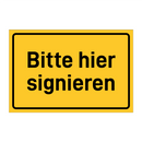 Bitte hier signieren & Bitte hier signieren & Bitte hier signieren & Bitte hier signieren