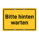 Bitte hinten warten & Bitte hinten warten & Bitte hinten warten & Bitte hinten warten