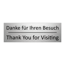 Danke für Ihren Besuch - Thank You for Visiting
