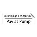 Bezahlen an der Zapfsäule - Pay at Pump