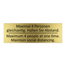 Maximal 4 Personen gleichzeitig. /.../ - Maximum 4 people at one time. /.../